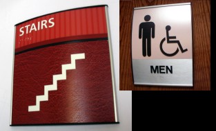 ADA Signs / Architectural Compliancy Signs