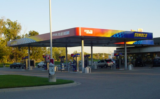 Gas Stations Chicago Sign store